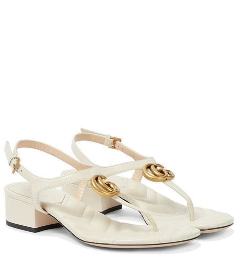 gucci sandals double g|gucci closed toe sandals.